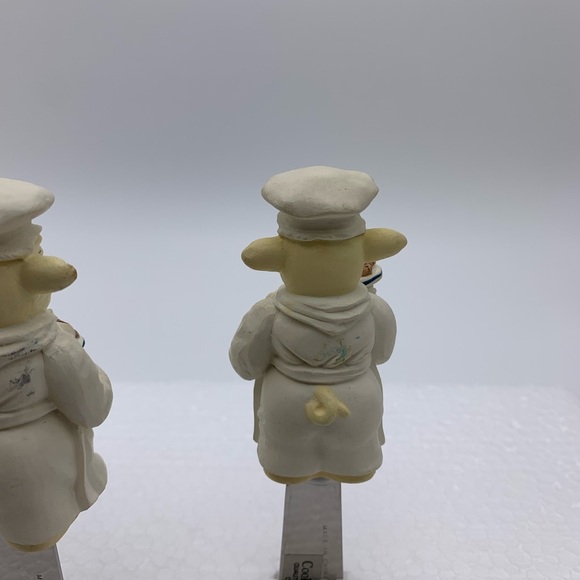 4 Pc. Hand Painted Vintage Spreader Set With Stainless Steel Blade’s Cooks Club - Picture 10 of 12